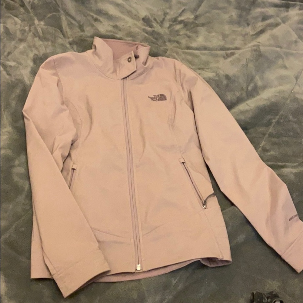 Pink northface jacket